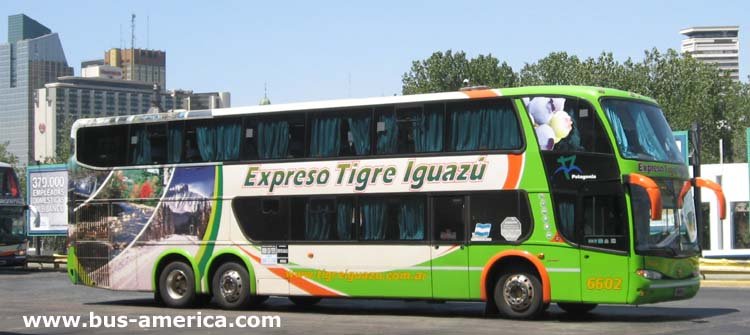 Mercedes Benz O 400 RSD - Marcopolo Paradiso 1800 DD GVI (en Argentina) - Expreso Tigre-Iguazú
