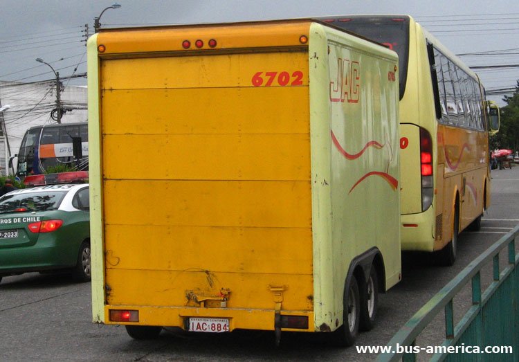 Mercedes-Benz 500 R - Busscar Vissta Buss LO (en Chile) - JAC
WK6129
http://galeria.bus-america.com/displayimage.php?pid=32250

