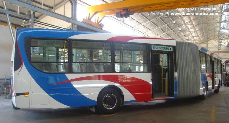 Mercedes Benz O 500 UA - Metalpar Iguazú - Nuevos Rumbos
Fotografía de fábrica, gentileza carrocerías Metalpar 
