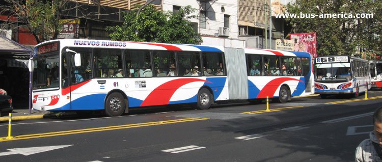 Mercedes-Benz O 500 UA 2836 - Metalpar Iguazú - Nuevos Rumbos
Omnibus circulando por la reciente doble mano de la Avenida Pueyrredon en el barrio de Balvanera (Once) de la Ciudad de Buenos Aires
