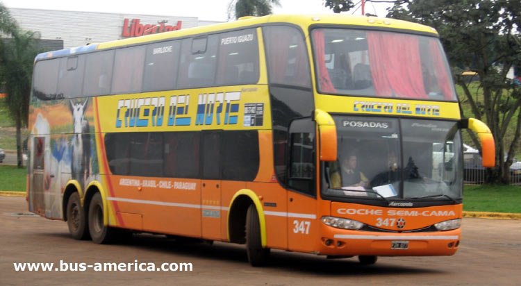 Mercedes Benz O 500 RSD - Marcopolo Paradiso G VI 1800 DD (en Argentina) - Crucero del Norte
