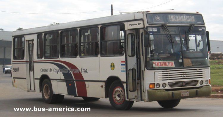 Mercedes-Benz OF - Marcopolo Torino GV (en Paraguay) - Coop. Paran

