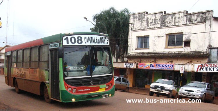 Mercedes Benz OF 1417 - Metalpar Tronador - Capital del Monte, l�nea 7B
