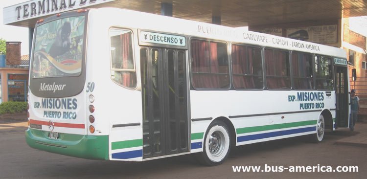 Mercedes Benz OF 1417 - Metalpar Tronador - Expreso Misiones
