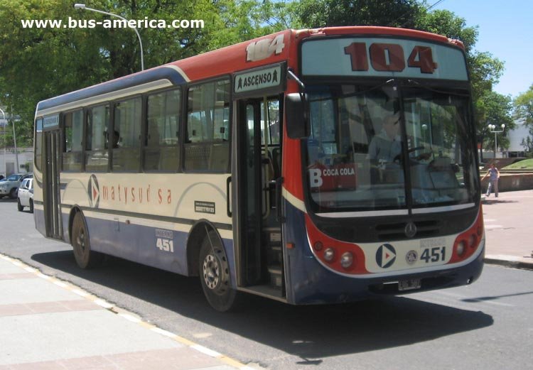 Mercedes Benz OF 1417 - Metalpar Tronador - Matysud
