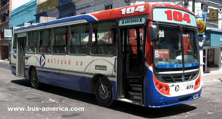 Mercedes Benz OF 1417 - Metalpar Tronador - Matysud
