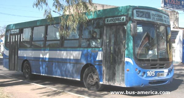 Mercedes Benz OF 1417 - Metalpar Tronador - La Central de Escobar
