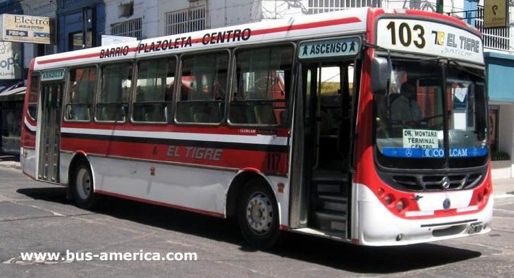 Mercedes Benz OF 1418 - Metalpar Tronador - El Tigre
