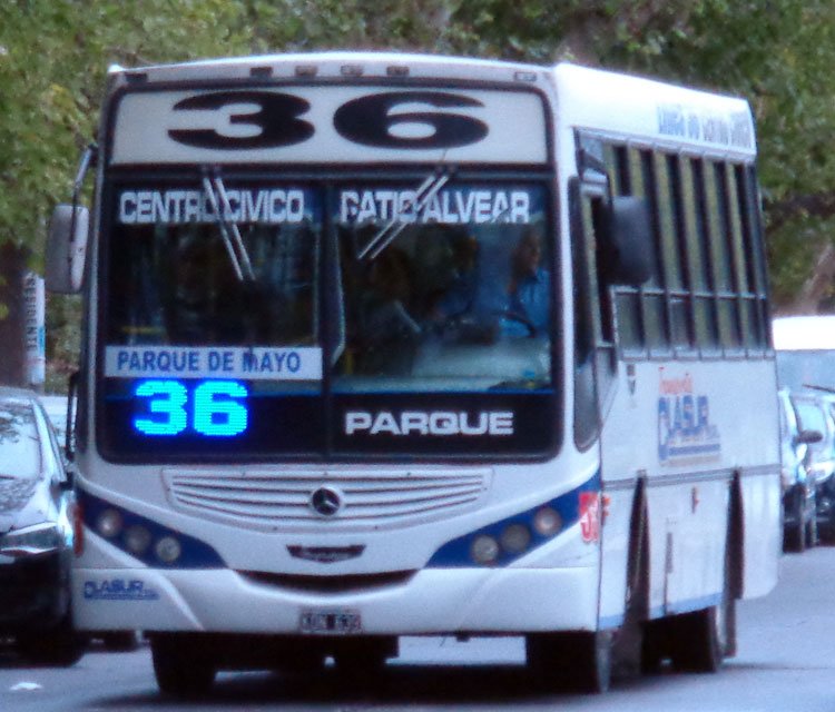 Mercedes-Benz OF 1418 - Metalpar Tronador 2010 - Clasur
KON639

Línea 36, interno 53
