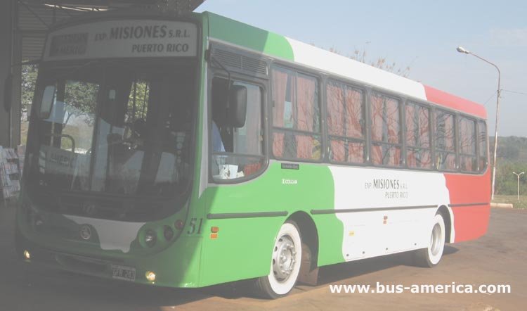 Mercedes Benz OF 1418 - Metalpar Tronador - Expreso Misiones
El "Expreso Misiones" es parte del grupo de empresas de "Aristobulo del Valle"
