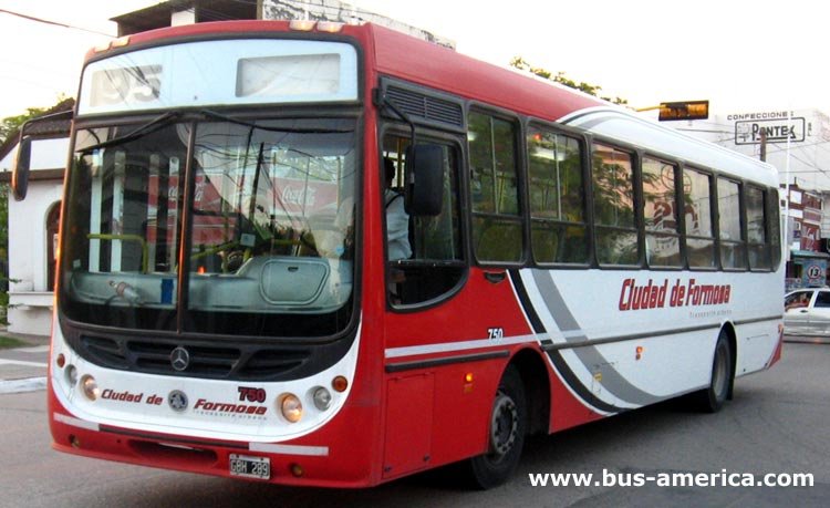 Mercedes Benz OF 1722 - Metalpar Tronador - Ciudad de Formosa
