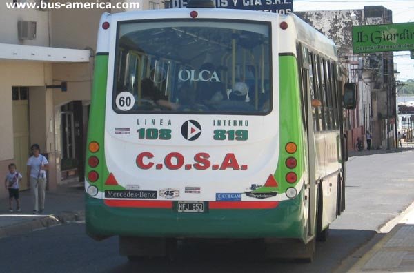 Mercedes Benz OF 1418 - Metalpar Tronador - C.O.S.A.

