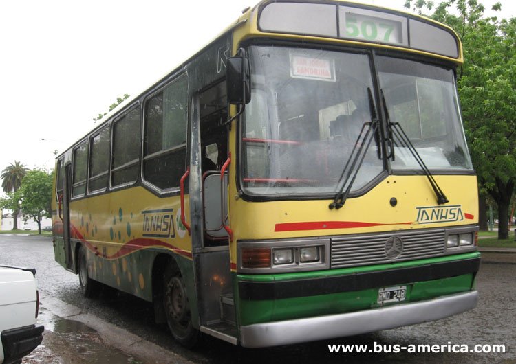Mercedes-Benz OH 1316 - San Juan - TANHSA
RMD 248 - ex patente F.021870
[url=https://bus-america.com/galeria/displayimage.php?pid=5255]https://bus-america.com/galeria/displayimage.php?pid=5255[/url]
[url=https://bus-america.com/galeria/displayimage.php?pid=65295]https://bus-america.com/galeria/displayimage.php?pid=65295[/url]

Línea 507 (Pdo.San Nicolás), interno 142
Ex líneas 500, 501, 503 & 507 (Pdo.San Nicolás), interno 42
