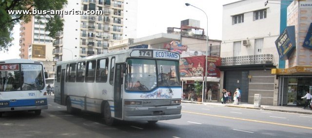 Mercedes-Benz OH 1316 - Tramat - Ecotrans
Línea 174 (Buenos Aires), interno 214
