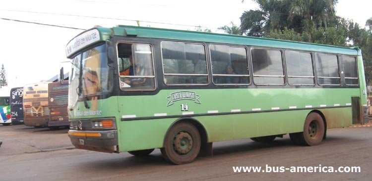 Mercedes-Benz OH - Bus PH - Capital del Monte
Capital del Monte (Oberá), interno 14
