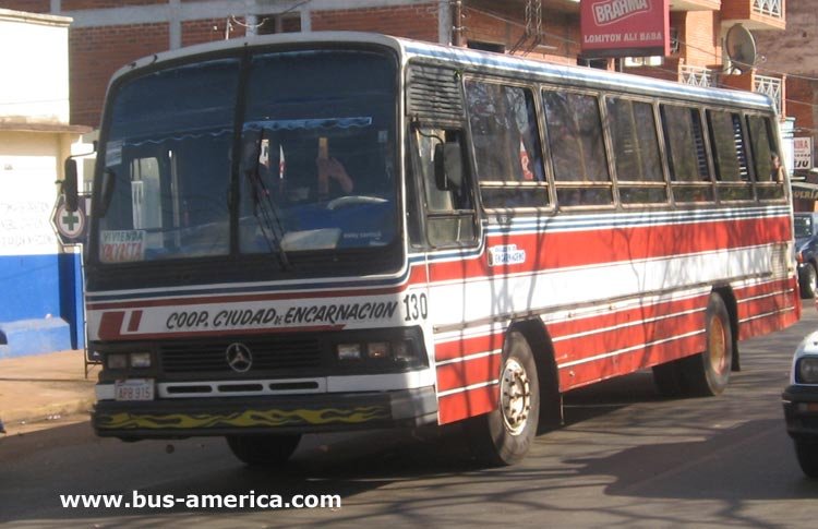Mercedes Benz OHL 1320 - Alcar (en Paraguay) - Ciudad de Encarnaci�n
