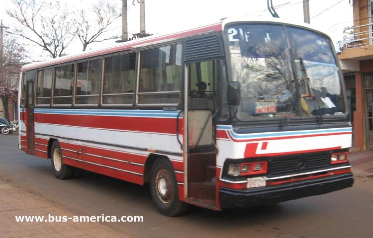 Mercedes-Benz OHL 1316 - Alcar (en Paraguay) - Ciudad de Encarnación
