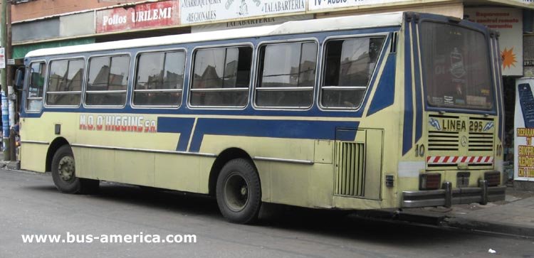 Mercedes-Benz OHL 1320 - La Favorita - O'Higgins
Línea 295 (Prov. Buenos Aires), interno 10
