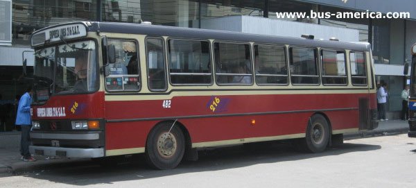 Mercedes-Benz OHL - Bus PH 0103 - L�nea 216
