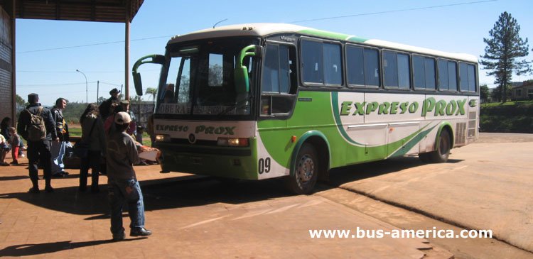Mercedes Benz OH - Marcopolo Viaggio GV (en Argentina)- Expreso Prox
