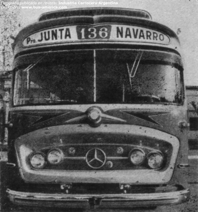 Mercedes-Benz OP 312 - Velox - Transporte del Oeste
Omnibus diseado por Pedro Beczam
Fotografa (seguramente) : Carroceras Velox
Publicado en : revista Industra Carrocera Argentina
