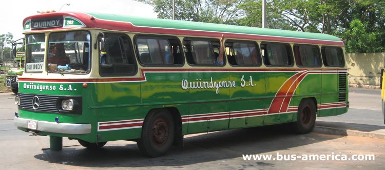 Mercedes Benz O 362 (en Paraguay) - Quiindyense
