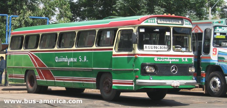 Mercedes-Benz O 355 (en Paraguay) - Quiindyense
