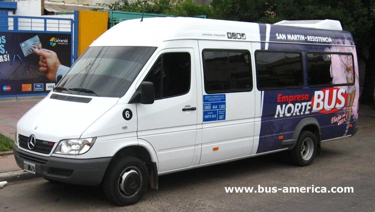 Mercedes Benz Sprinter 413 CDI - Norte Bus
