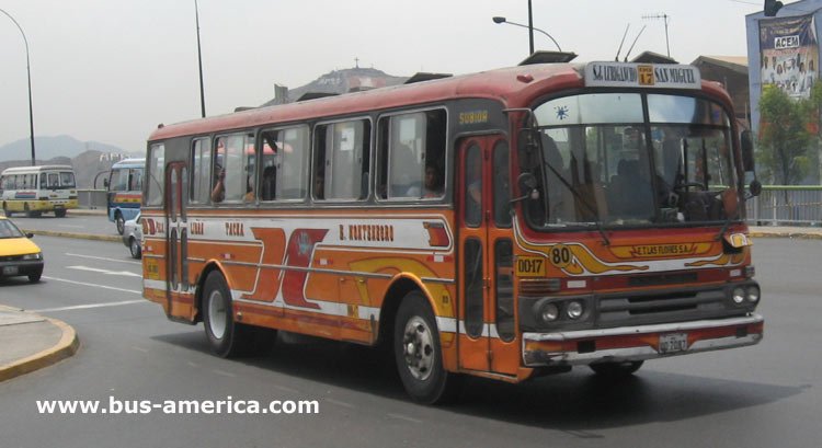 Mitsubishi Fuso - Hyundai FB 500 (en Perú) - Las Flores
 UO7087
