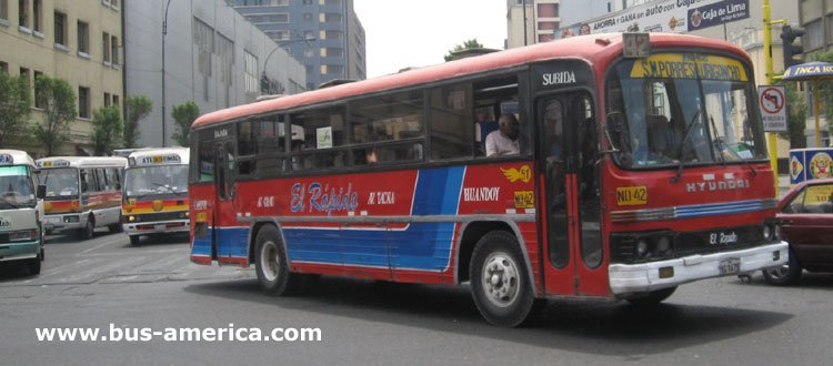 Mitsubishi Fuso - Hyundai RB 500 (en Per) - El Rpido
