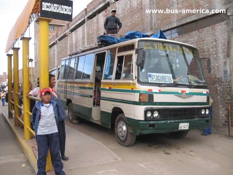 Mitsubishi Fuso Rosa (en Per) - Virgen de Ftima
UU 1473
