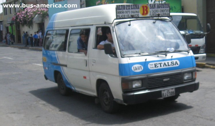 Nissan (en Perú) - ETALSA
RJ2106
