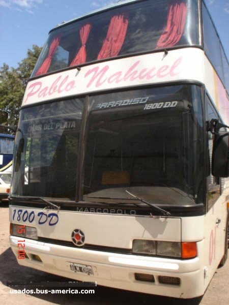 Scania K 113 - Marcopolo Paradiso 1800 DD generacon 5 (en Argentina-unidad actualmente radicada en Bolivia)
