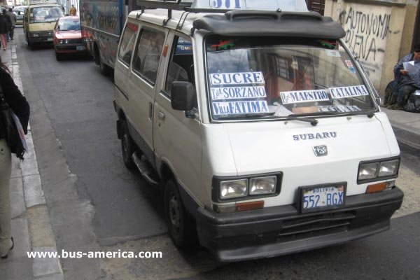 Subaru - lnea de La Paz
