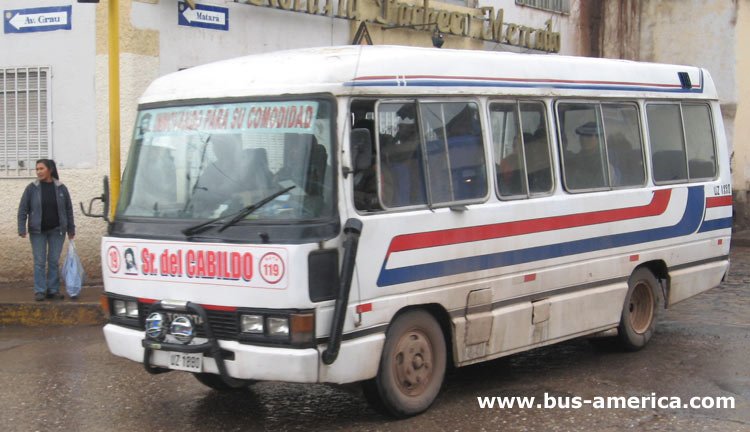 Toyota Coaster (en Perú) - Sr. del Cabildo
UZ1880
