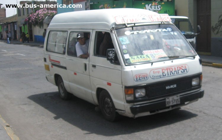 Toyota Hiace (en Perú) - ETRAPSa
RH5795
