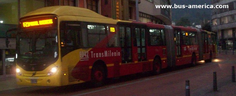 Volvo B 12 M - Marcopolo Gran Viale - TransMilenio , Gmóvil
TGW248
http://galeria.bus-america.com/displayimage.php?pos=-28594
