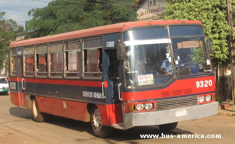 Mercedes Benz OF 1315 - Alcar (en Paraguay) - Beato Roque Gonzalez
