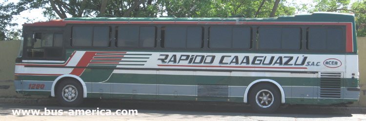 Scania BR 115 - Nielson Diplomata 260 (en Paraguay) - Rapido Caaguaz
