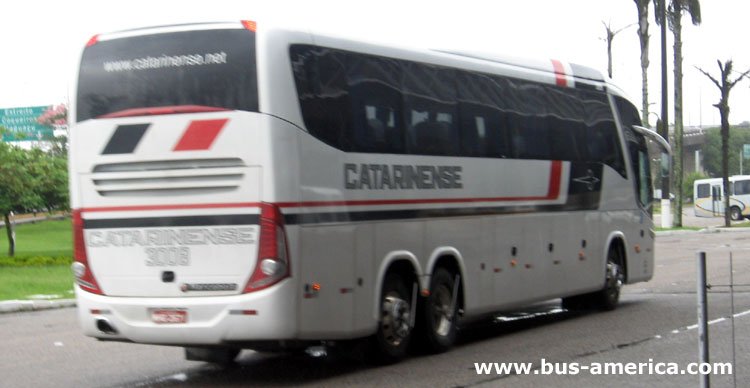 Scania K - Marcopolo Paradiso 1200 G7 - Catarinense
MHG2671
http://galeria.bus-america.com/displayimage.php?pid=6310
http://galeria.bus-america.com/displayimage.php?pid=6311

Catarinense, unidad 3008
