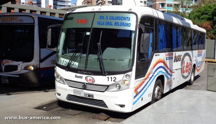 Agrale MA 15.0 - Comil Versatile (en Argentina) - Lep
OHR112

Buses Lep, interno 112, patente provincial 3233
