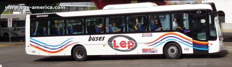 Agrale MA 17.0 - Nuovobus Menghi - Lep
¿PQE56x?

Buses Lep, interno 140
