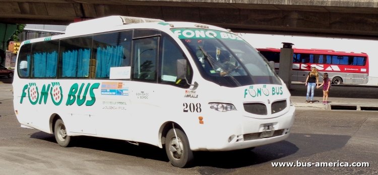 Agrale MA 8.5 T - Armar Dezeo - Fonobus
IQF442

Fonobus (La Diligencia Vip), interno 208
