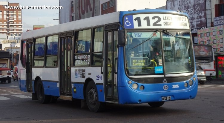 Agrale MT 12.0 LE - Metalpar Tronador - Exp. Lomas
IVP664

Línea 112 (Buenos Aires), interno 2816

