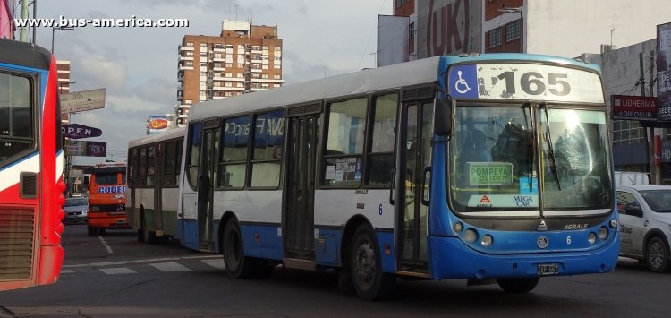 Agrale MT 12.0 LE - Metalpar Tronador - Exp. Lomas
IVP667

Línea 165 (Buenos Aires), interno 6
