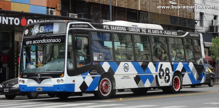 Agrale MT 15.0 LE - Nuovobus Menghi - Ttes. Sesenta y Ocho
PLU366

Línea 68 (Buenos Aires), interno 49
