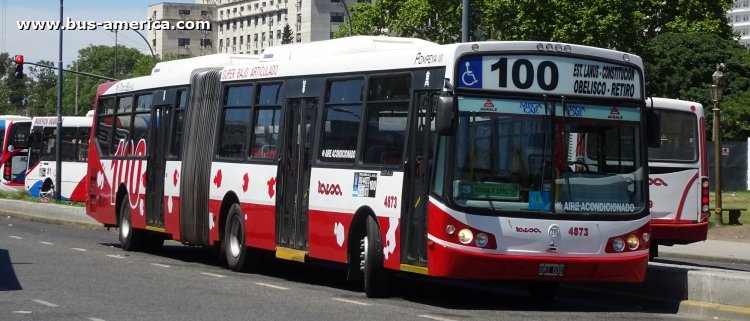 Agrale MT 27.0 - Todo Bus Pompeya II - TARSA
ORI600

Línea 100 (Buenos Aires), interno 4873
Ex Línea 21 (Buenos Aires), interno 2104 (de marzo 2015 a diciembre 2017)
