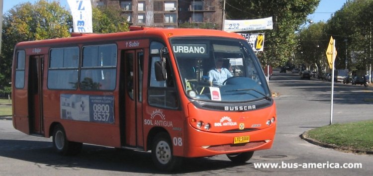 Agrale MA - Busscar Micruss (en Uruguay) - Sol Antigua
LTC1008
