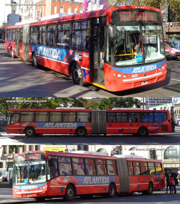 Agrale MT 27.0 LE - Todo Bus Pompeya II - Atlántida
PNV658
[url=https://bus-america.com/galeria/displayimage.php?pid=52304]https://bus-america.com/galeria/displayimage.php?pid=52304[/url]
[url=https://bus-america.com/galeria/displayimage.php?pid=52305]https://bus-america.com/galeria/displayimage.php?pid=52305[/url]

Línea 57 (ramal ex línea 52 - Buenos Aires), interno 6620
