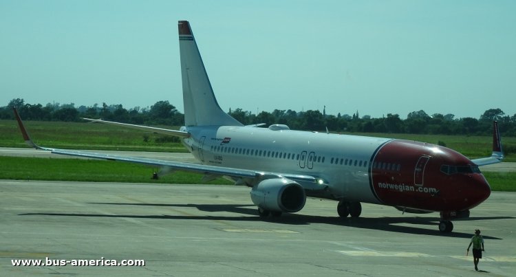 Boeing 737 (en Argentina) - Norwegian
LV-GUG
